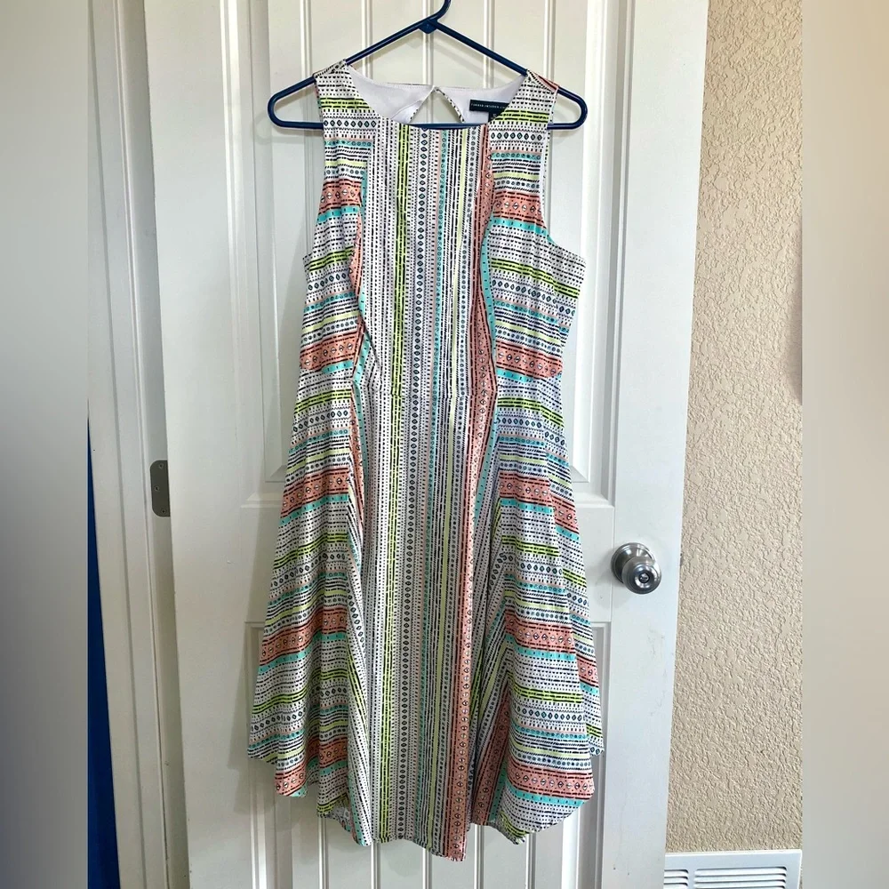 Torrid Multicolor Patterned Dress - Picture 1 of 4